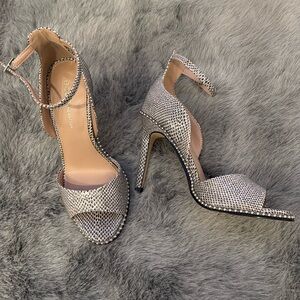 BCBGeneration Jessika Snakeskin Heels
